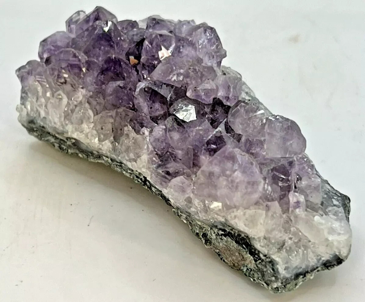 70g Natural Amethyst Quartz Crystal Cluster from Brazil
