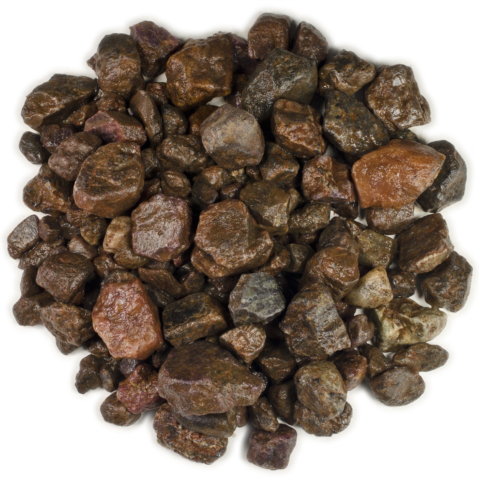 Sapphire and Ruby Corundum -MR- Rough Rocks for Tumbling – Wholesale Stone (Ind)