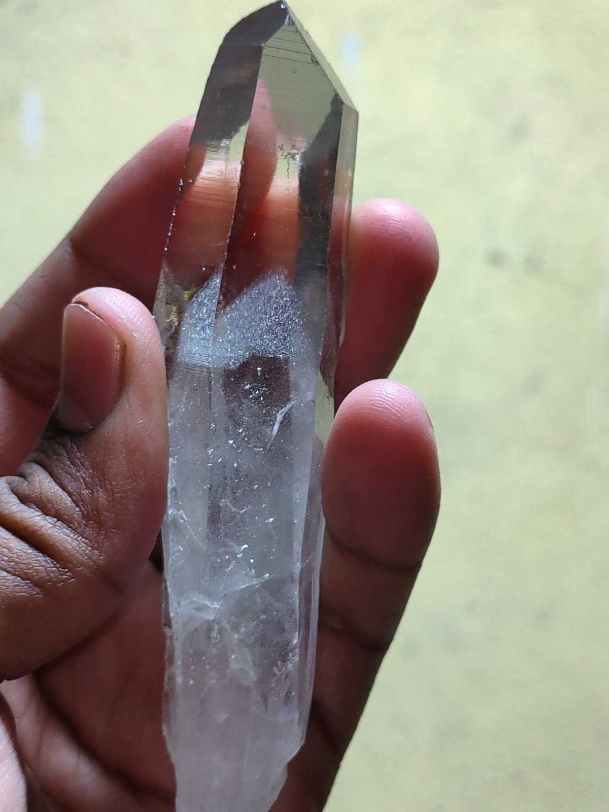 Phantom Himalayan Crystal Natural Mineral specimen.