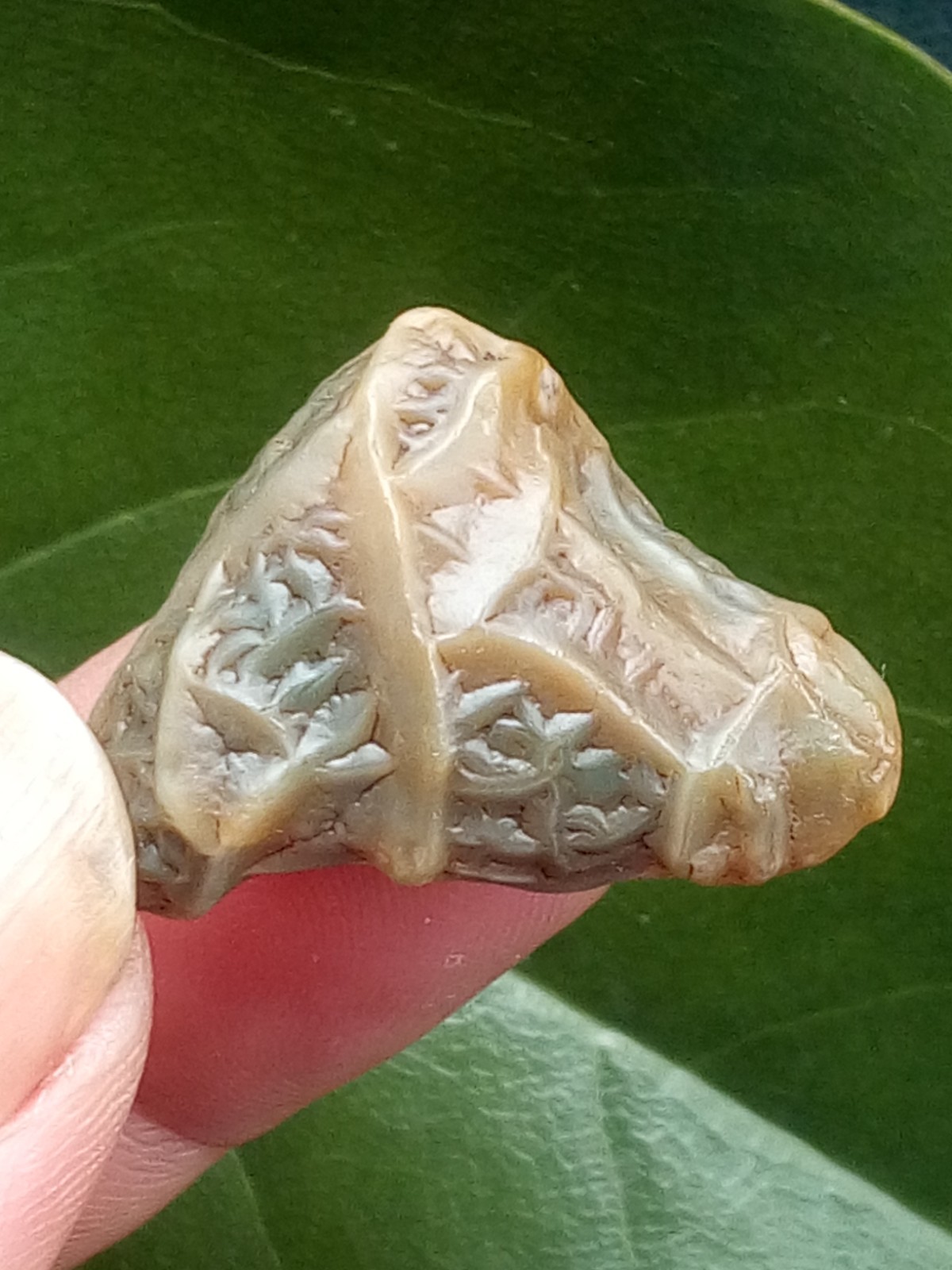 27mm Beautiful Natural GoBi stone vein Landscape stone