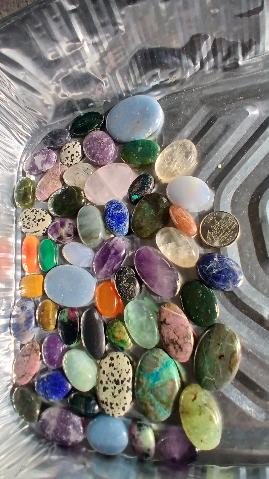Wholesale Natural Crystal Cabochon Lot – Artisan Wire Wrap Jewelry Making Healin