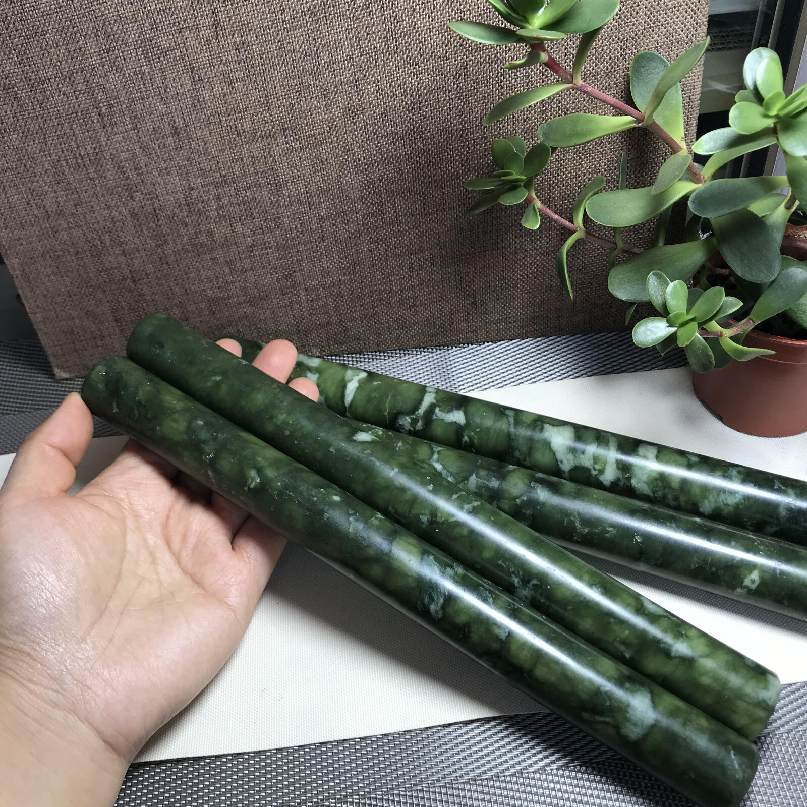 1Pcs Natural Jadeite Boulder Rough Raw Cut Natural Form Tyte Jade Specimen 375g
