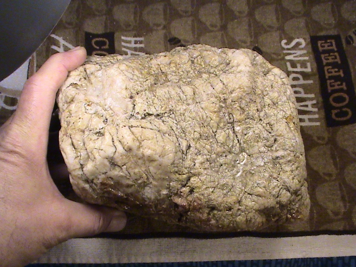 White Chalcedony Jasper Agate, Solid Natural Lapidary Rock, 10 LBS, 14 OZ, #R217