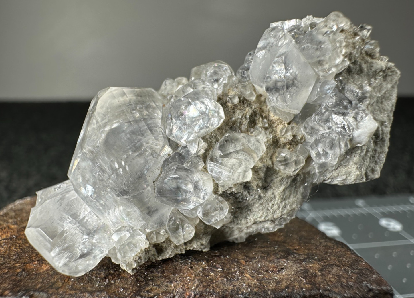 ➤ 1-3/4″ CALCITE CRYSTAL Specimen – Gray Quarry in Hamilton Illinois VIDEO➤1111