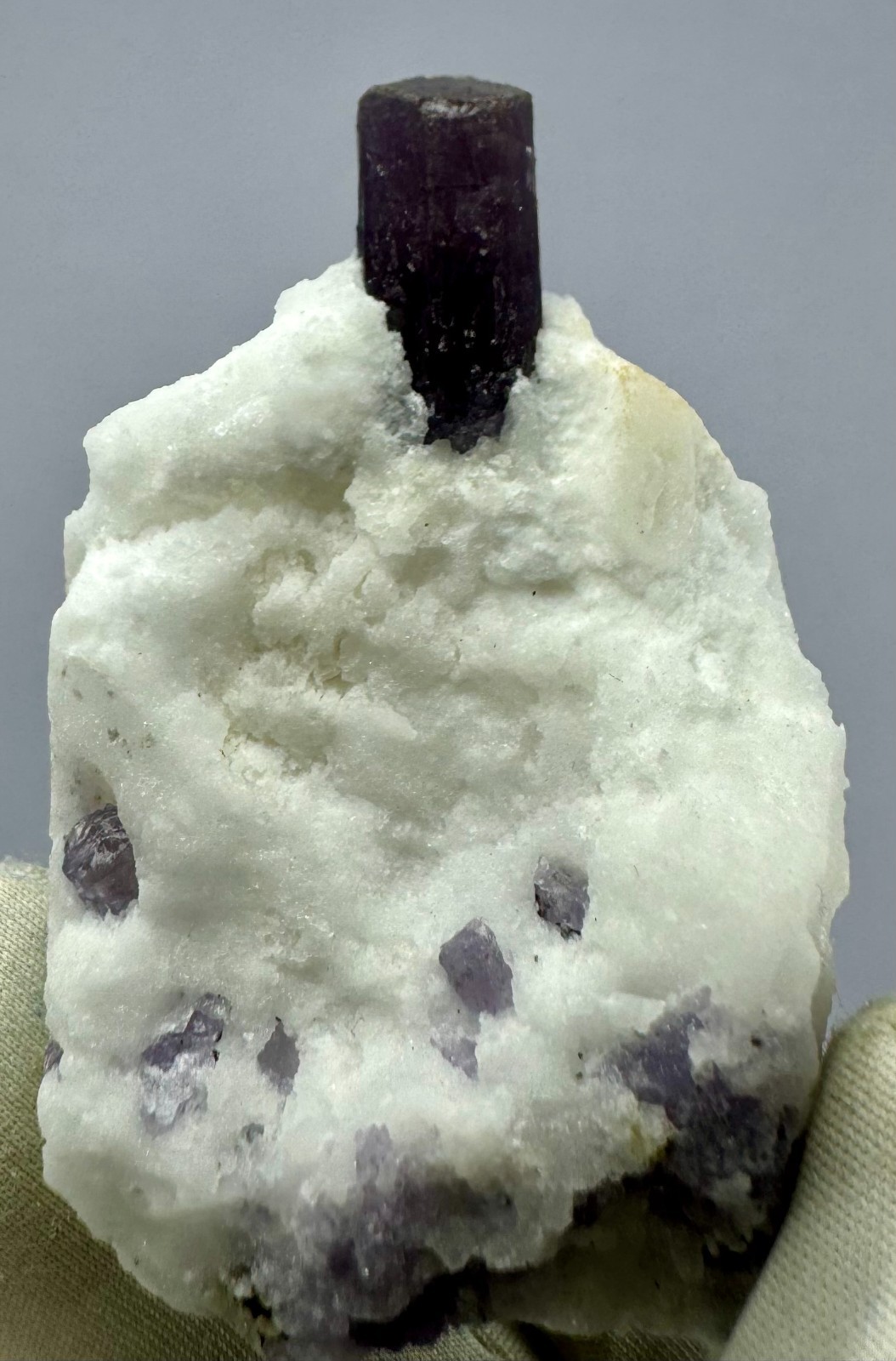 60 GM Beautiful Terminated Scapolite Crystal on Matrix @Badakhshan Afghanistan.