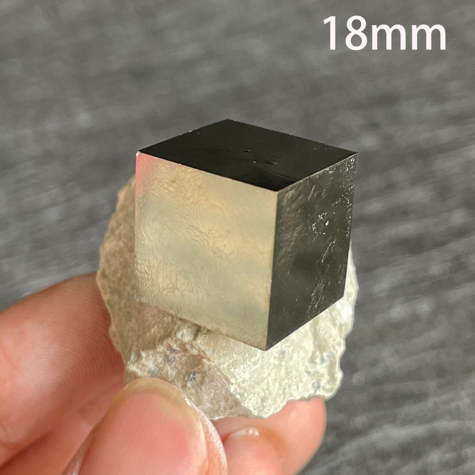 Natural Raw Stone Spain Pyrite Cube Crystal Quartz Mineral Specimen Rock Healing
