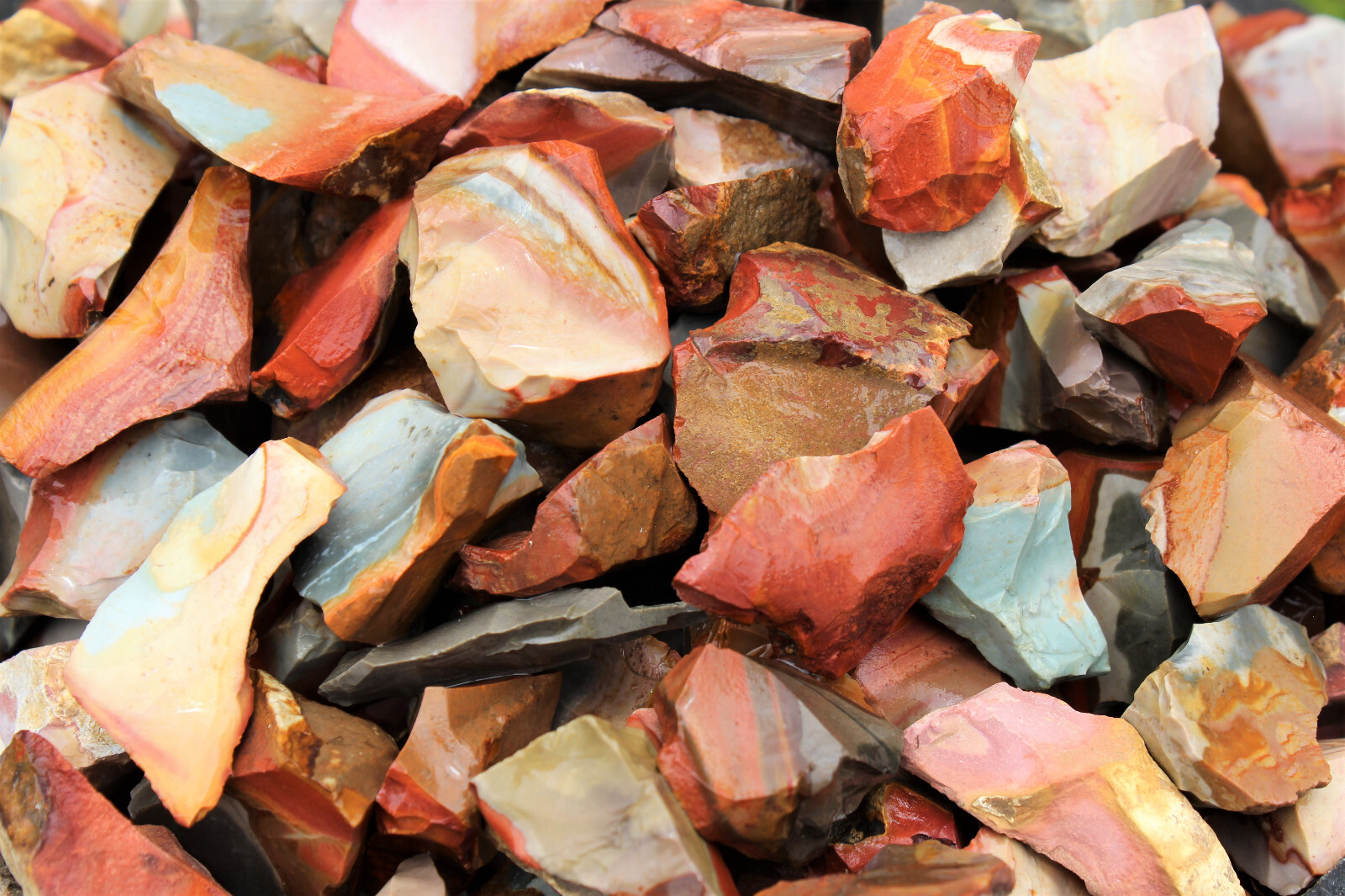 Polychrome Jasper Rough Natural Bulk Lots (Raw Polychrome Jasper, Desert Jasper)