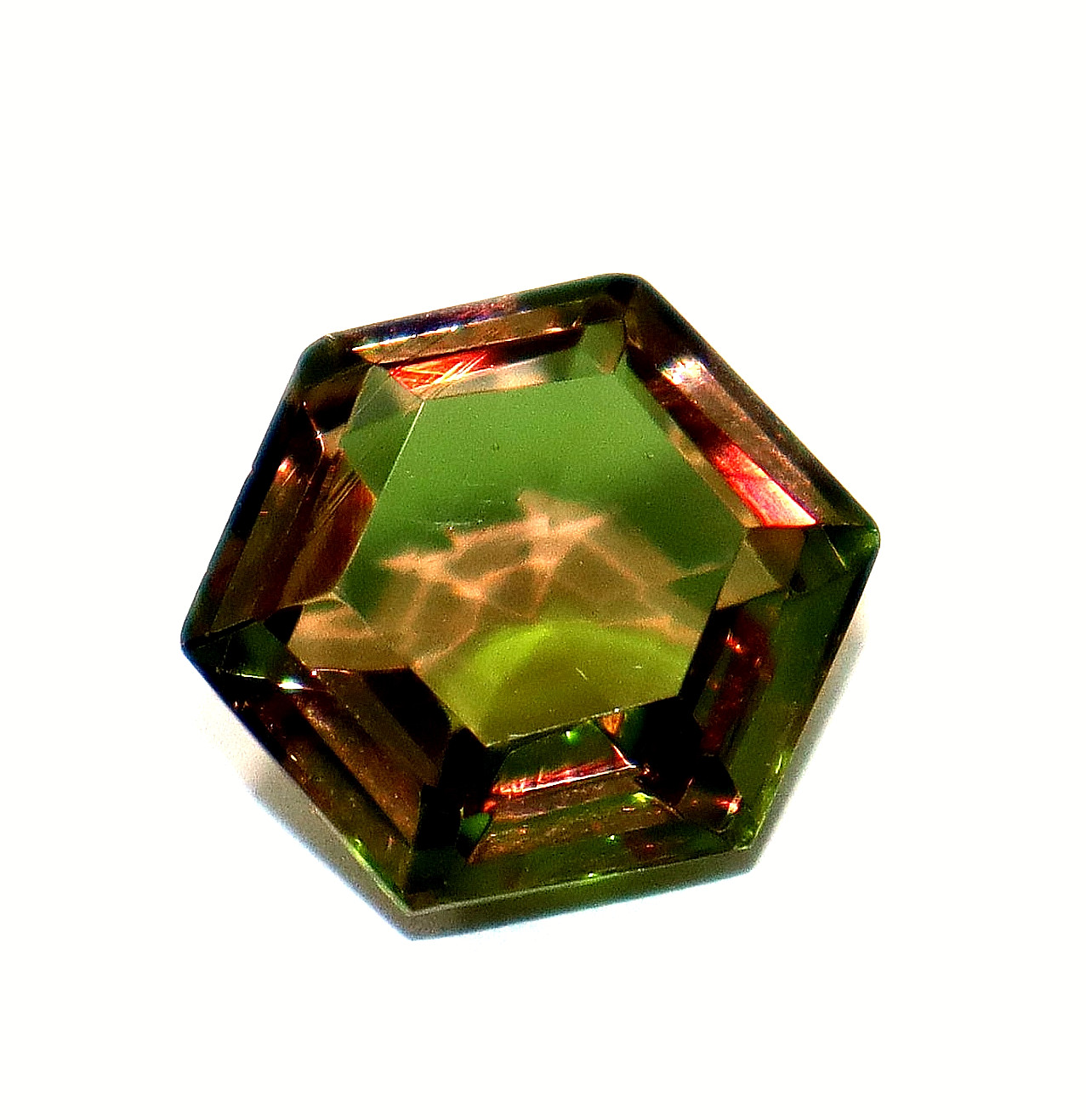 Natural Alexandrite Color Changing Loose Gemstone Hexagon Cut 10.45 Ct