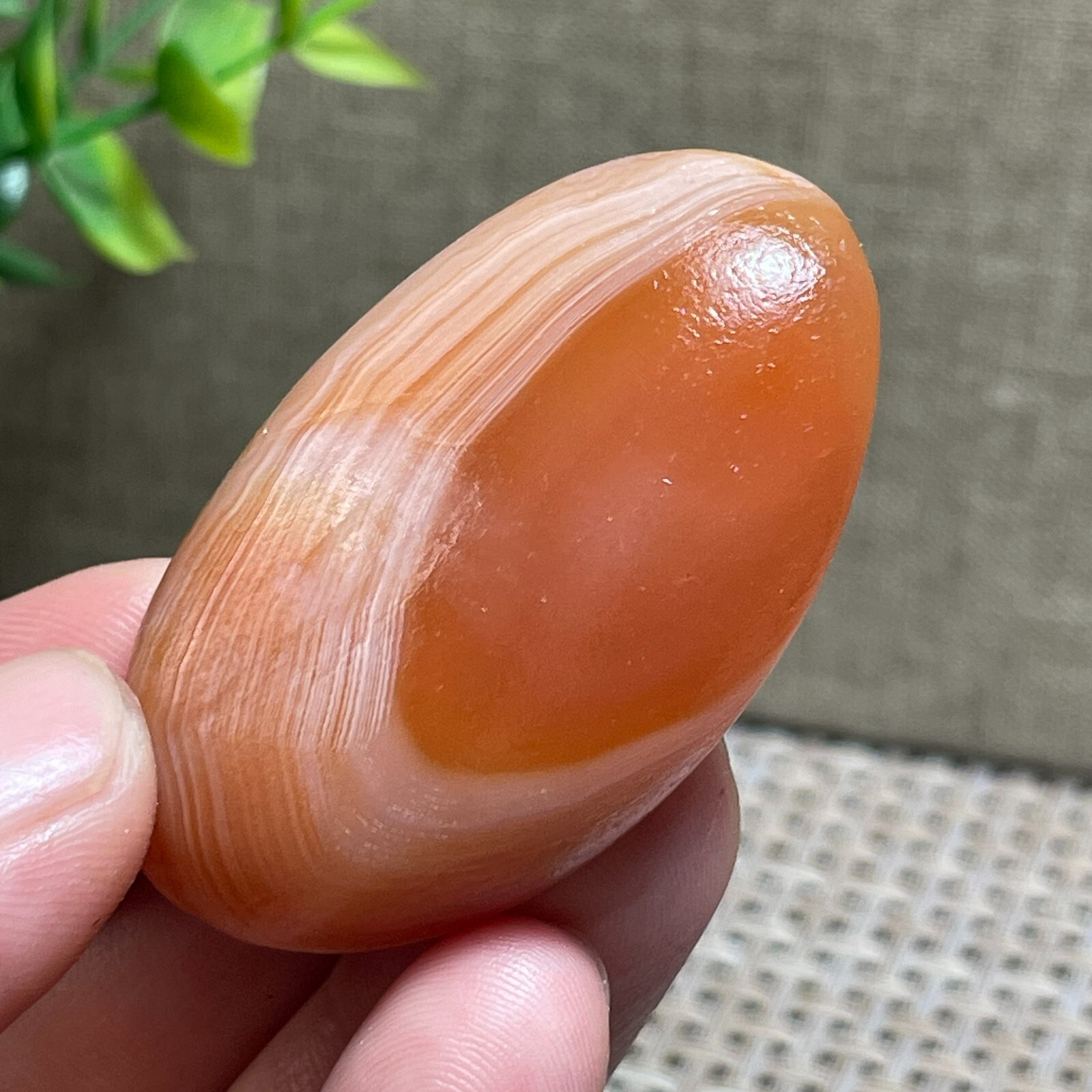 Beautiful ! Natural GoBi agate eye Agate Crystal Stone Specimen Viewing 28g A152