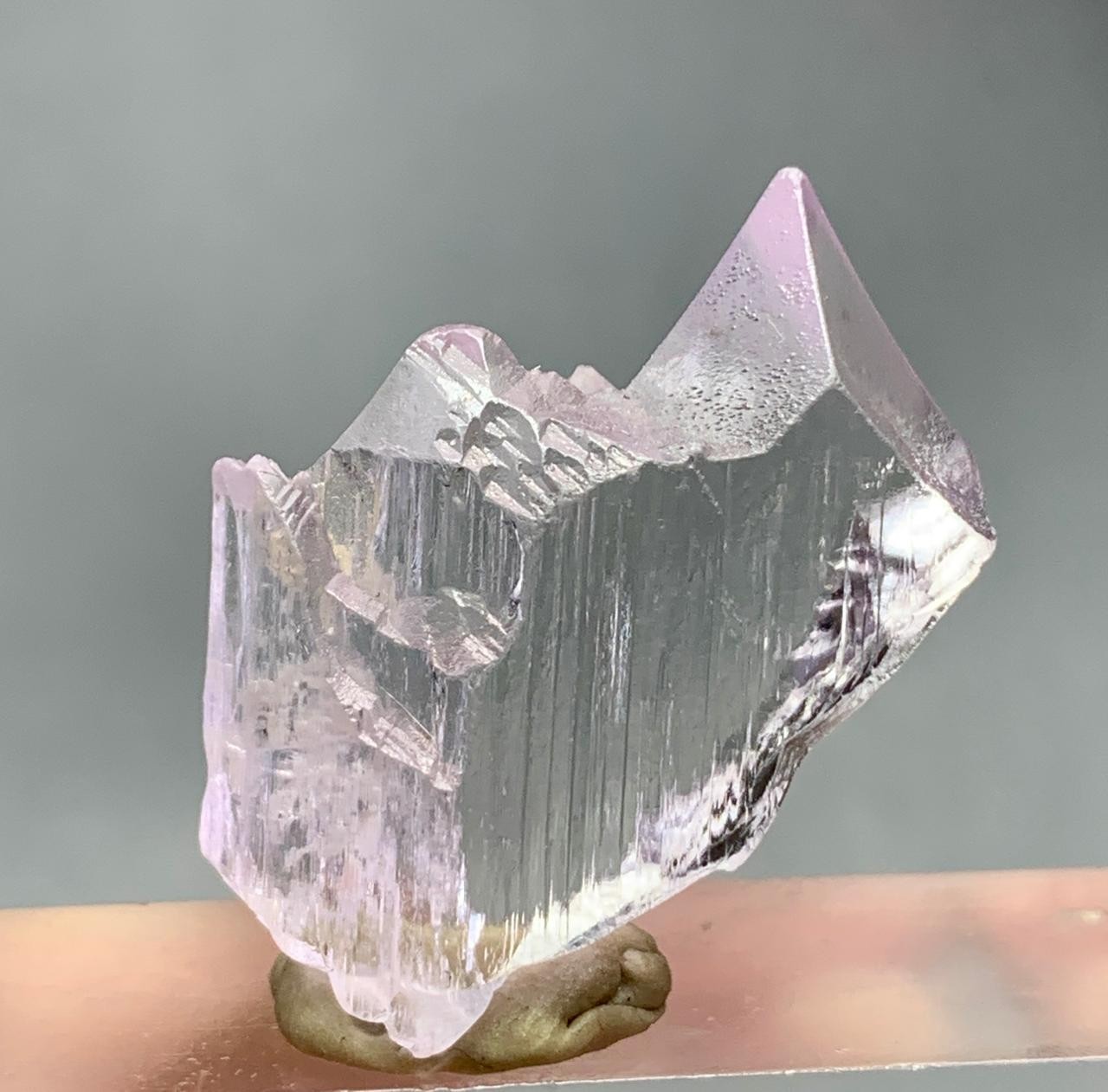 Natural Pink Kunzite Crystal From Afghanistan 46 Carat