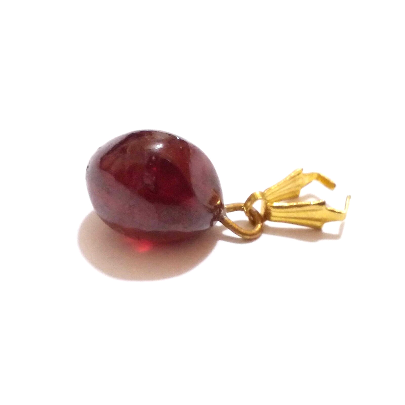 Natural Red Ruby Cabochon Drill Tumble Beads 9.20 Crt Ruby Loose Gemstone