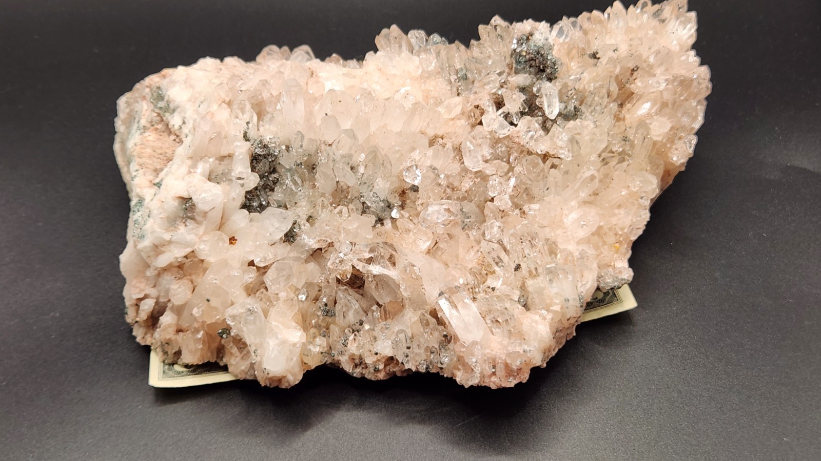 Crystal Allies Natural Specimens Cuarz Crystal Cluster Colombian Pink 2056 gr