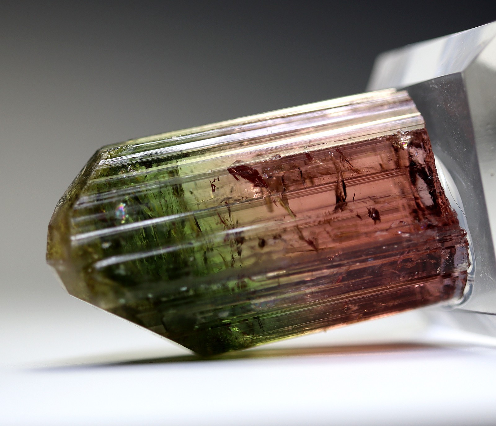 Gem Tourmaline. Nuaparra Pegmatite, Zambezia Prov., Mozambique. About 50 grams