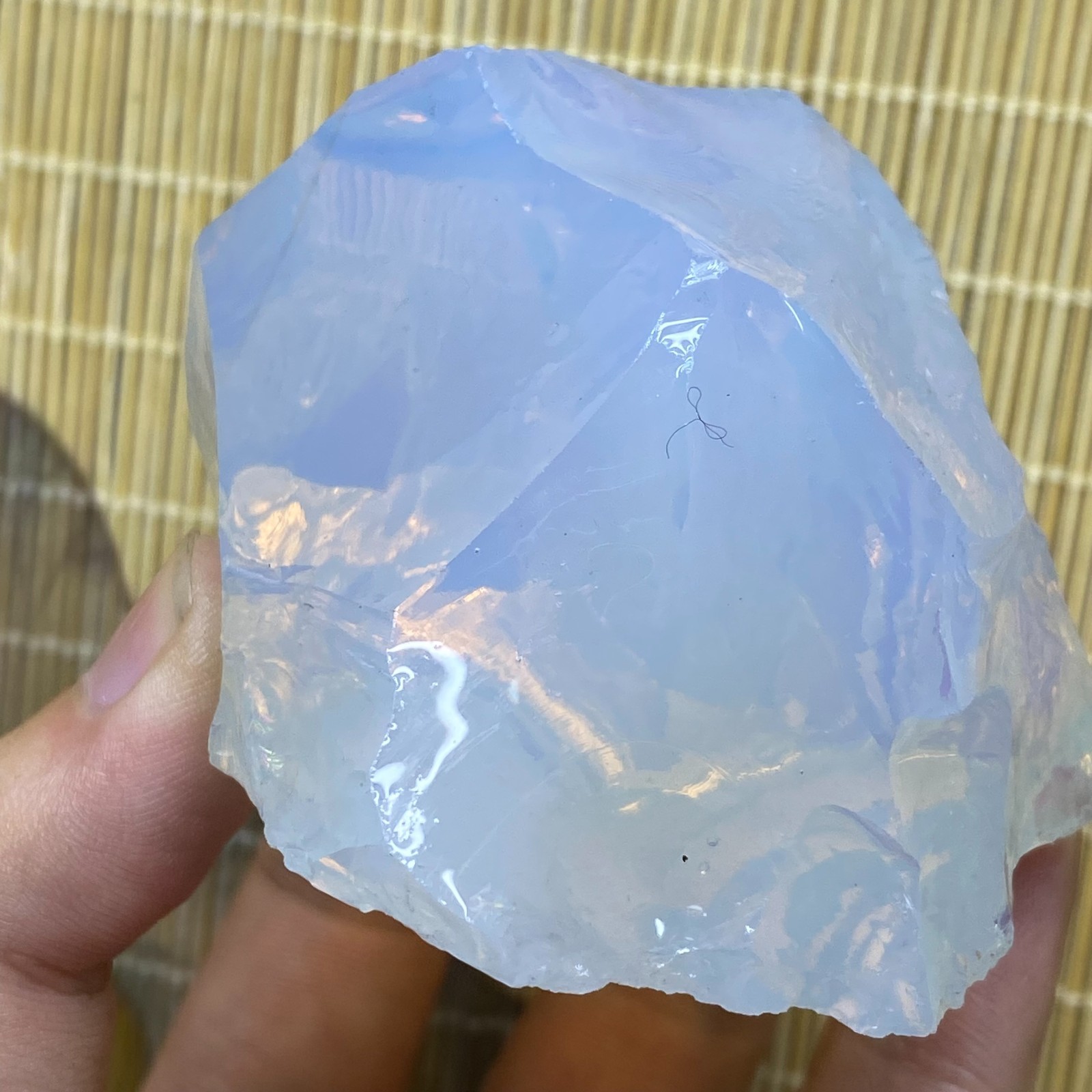 223g ANDARA triple vortex energy monatomic crystal Reiki specimen H31
