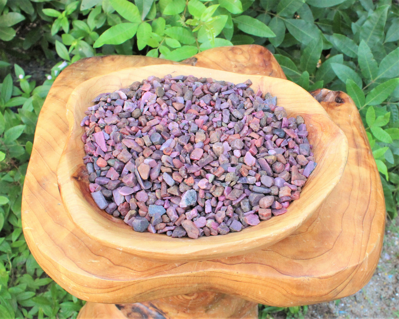 Ruby Semi Tumbled Gemstone Mini Chips 3 – 5 mm ‘A’ Grade Wholesale Bulk Crystals