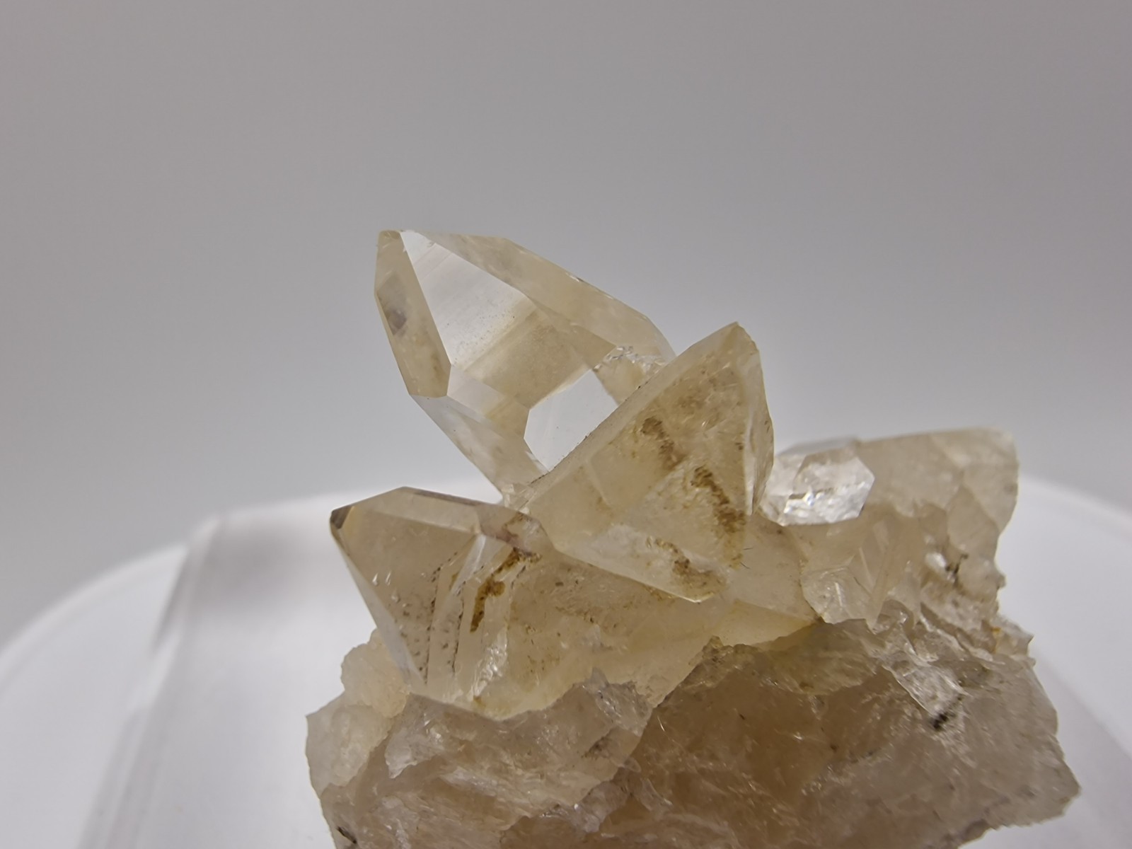 Quartz Crystal From Västsjön , Offerdal , Jämtland , Sweden