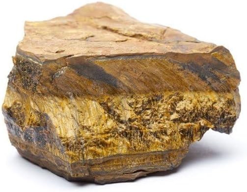 Tiger’s Eye Raw Crystals – 1.25-2.0″ Large Natural Healing Stones, Rough Crystal