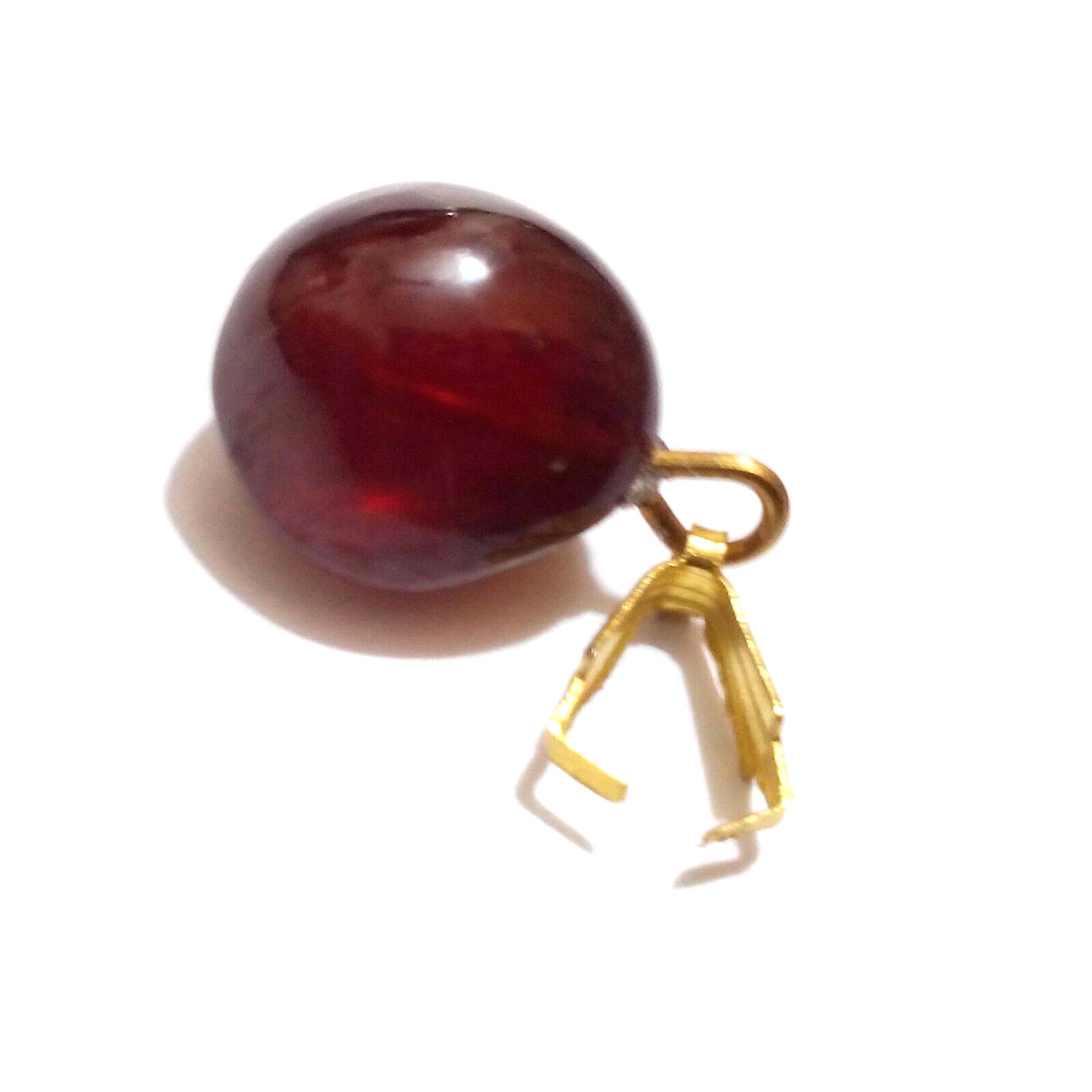 Natural Red Ruby Cabochon Drill Tumble Beads 9.20 Crt Ruby Loose Gemstone