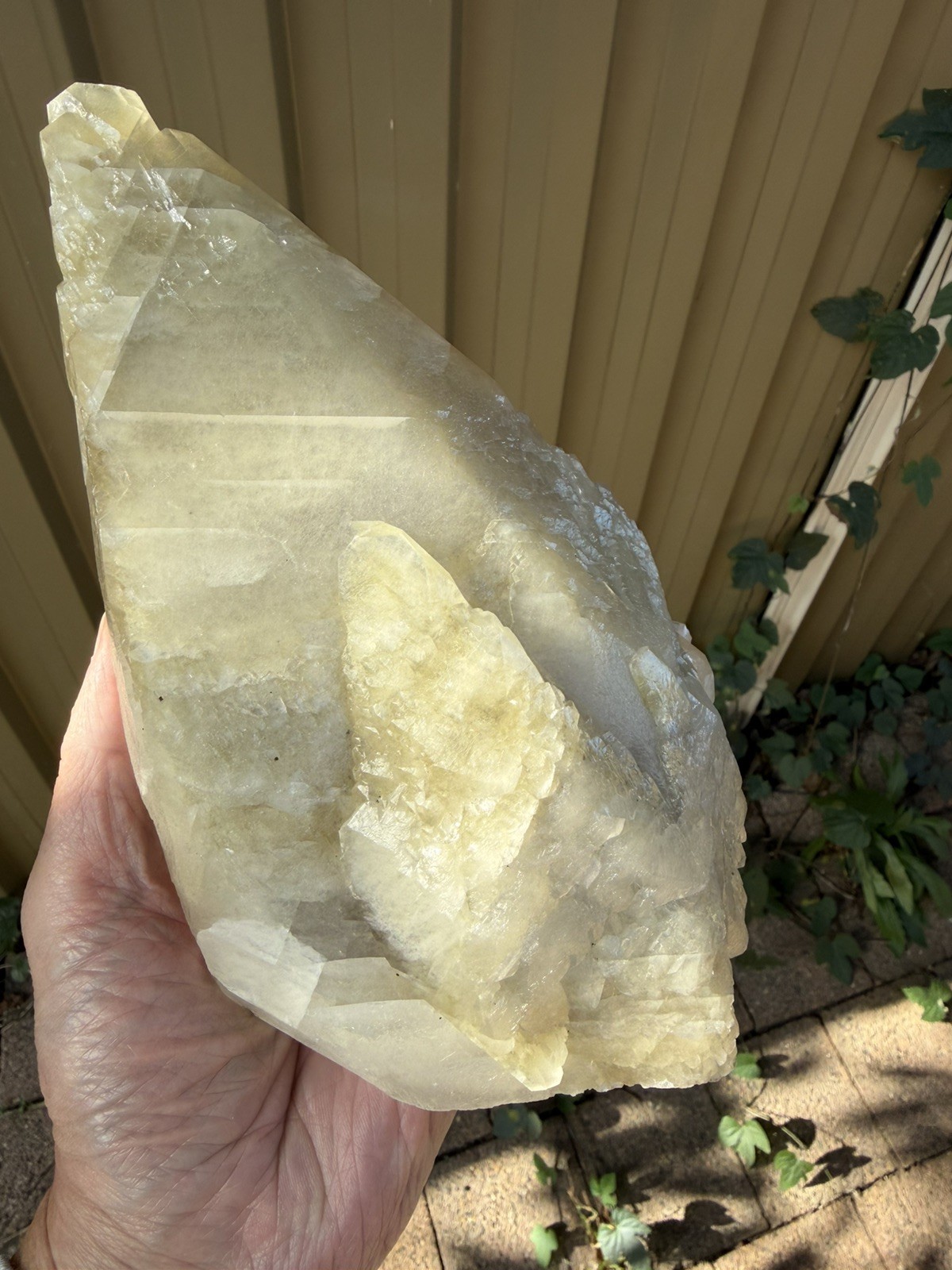 Calcite Massive Crystal Sweetwater Mine, Reynolds County Missouri USA 2.6kg Nice
