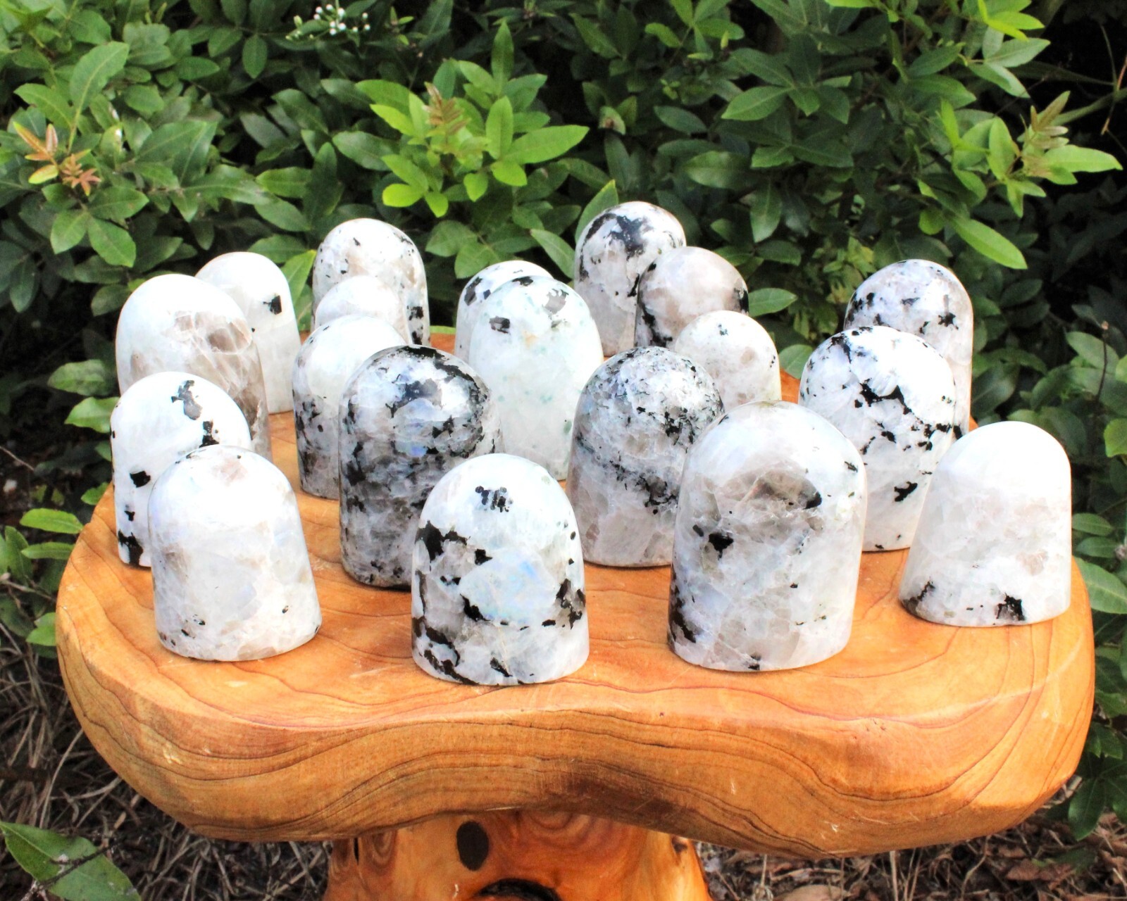 Polished Rainbow Moonstone Freeform – Free Standing Rainbow Moonstone Crystal