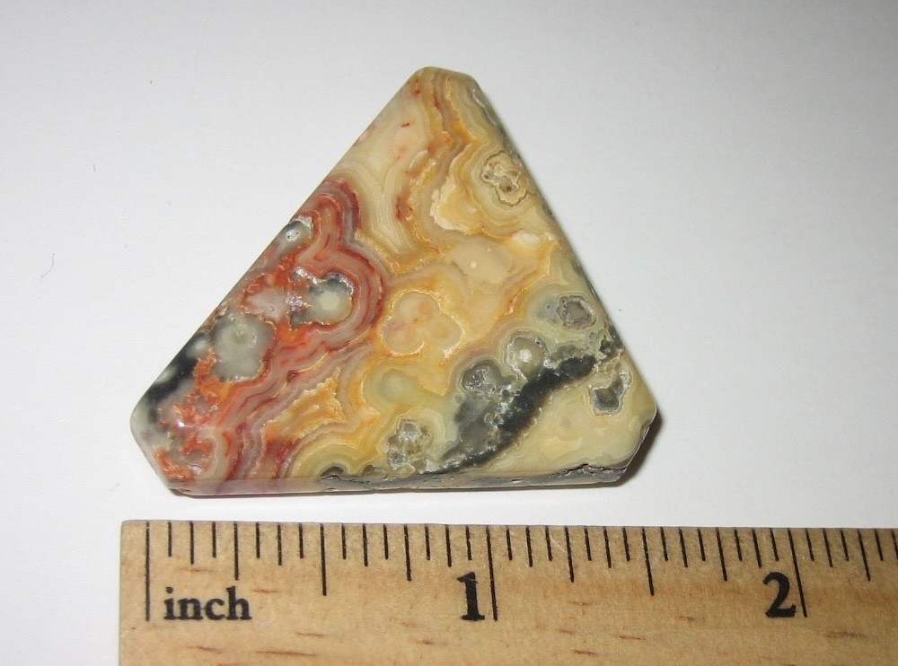 1.75″ TUMBLED POLISHED NATURAL CRAZY LACE AGATE STONE FROM AUSTRALIA ~ 19.5g *1