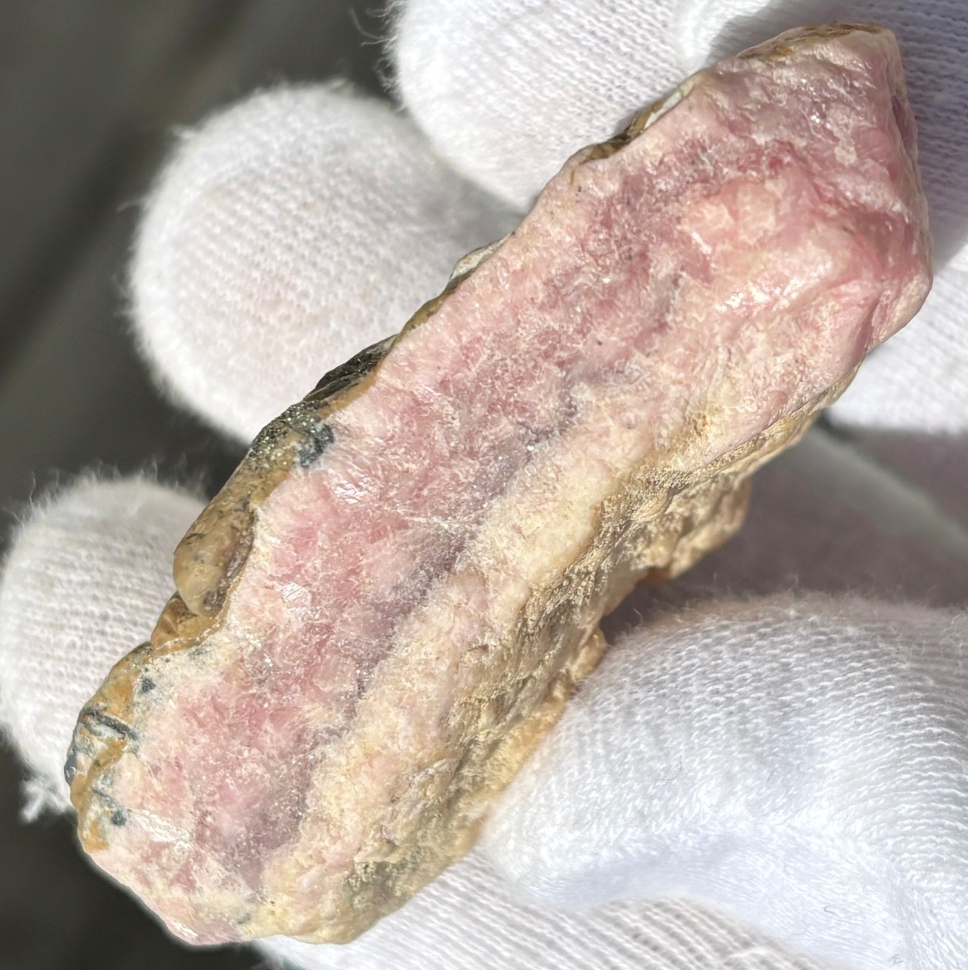 USA SALE 187g LOT REAL RHODOCHROSITE ROUGH SPECIMENS LAPIDARY PINK PYRITE GEMMY