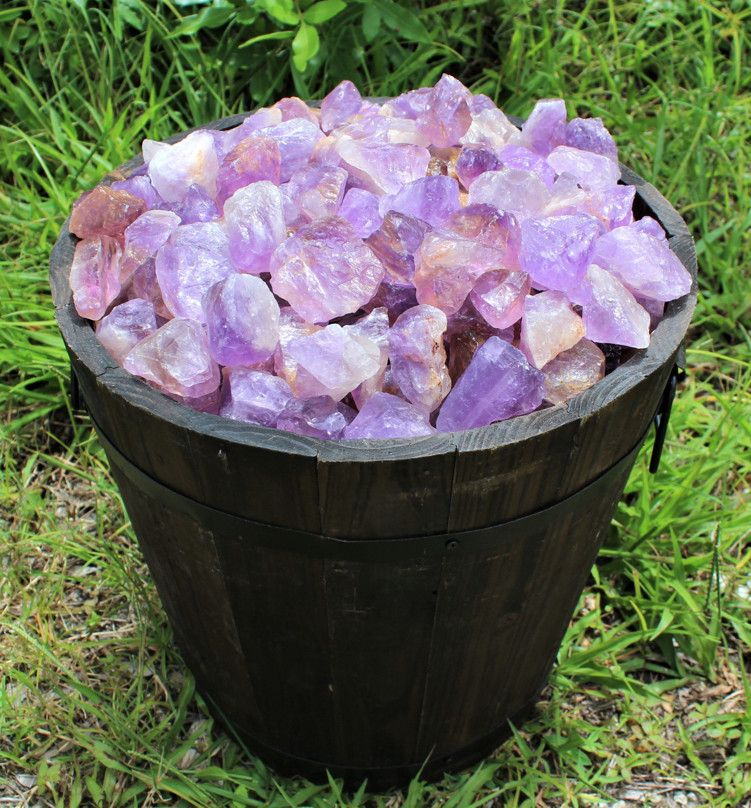 5 Pieces 1″ – 2.5″ Rough Amethyst Natural (Brazil) Gemstone Raw Crystal Healing