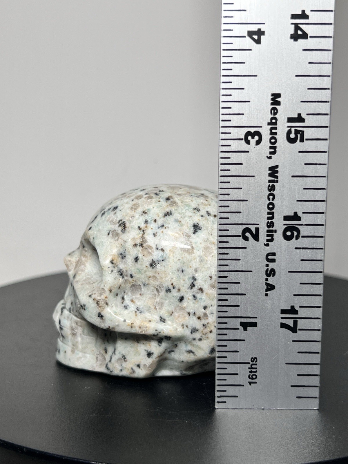 Kiwi Jasper & Larvikite Skull Set – See description & pics for more details