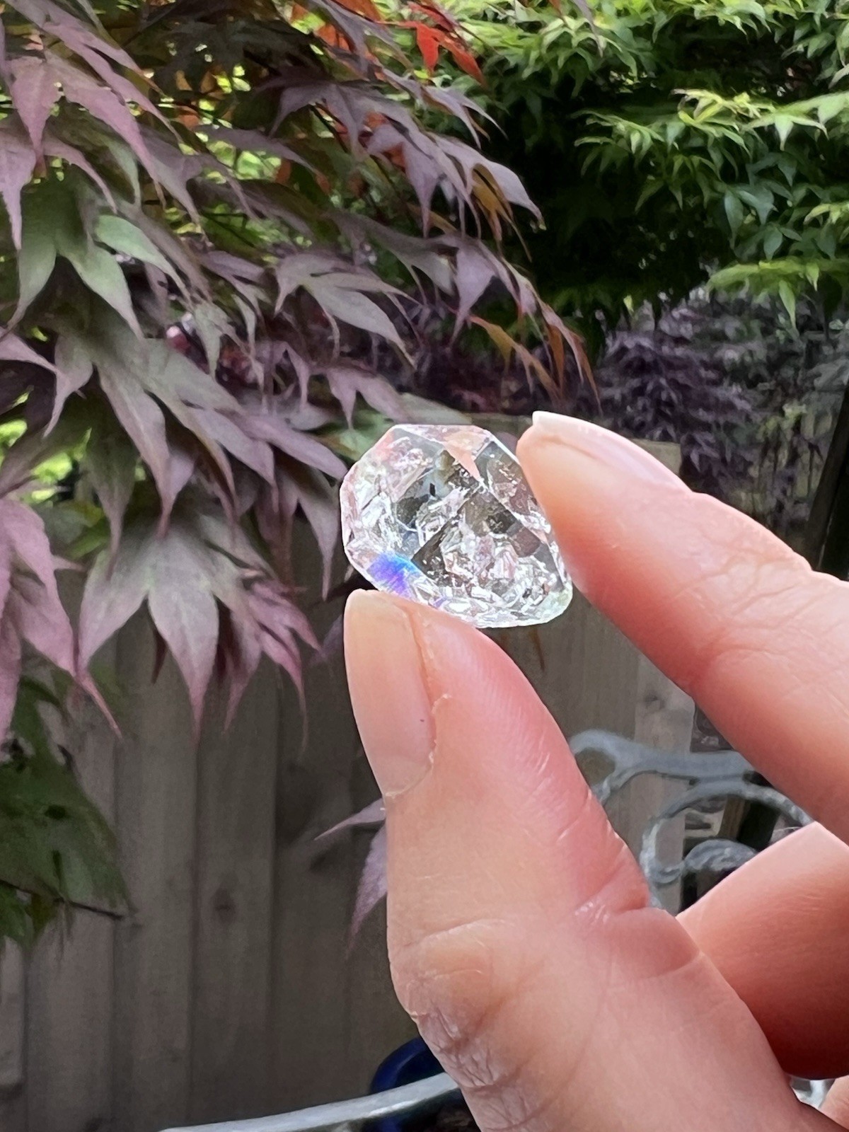 Herkimer Diamond Double Water Clear AAA+ Healing All Chakras 132 17.9 Carats