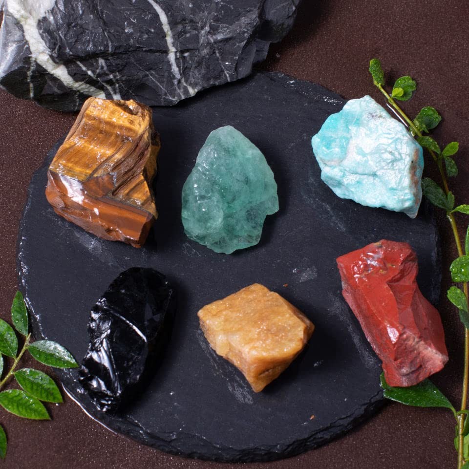 Bulk Rough Madagascar Stones 3 lbs Natural Raw Crystals for Tumbling &