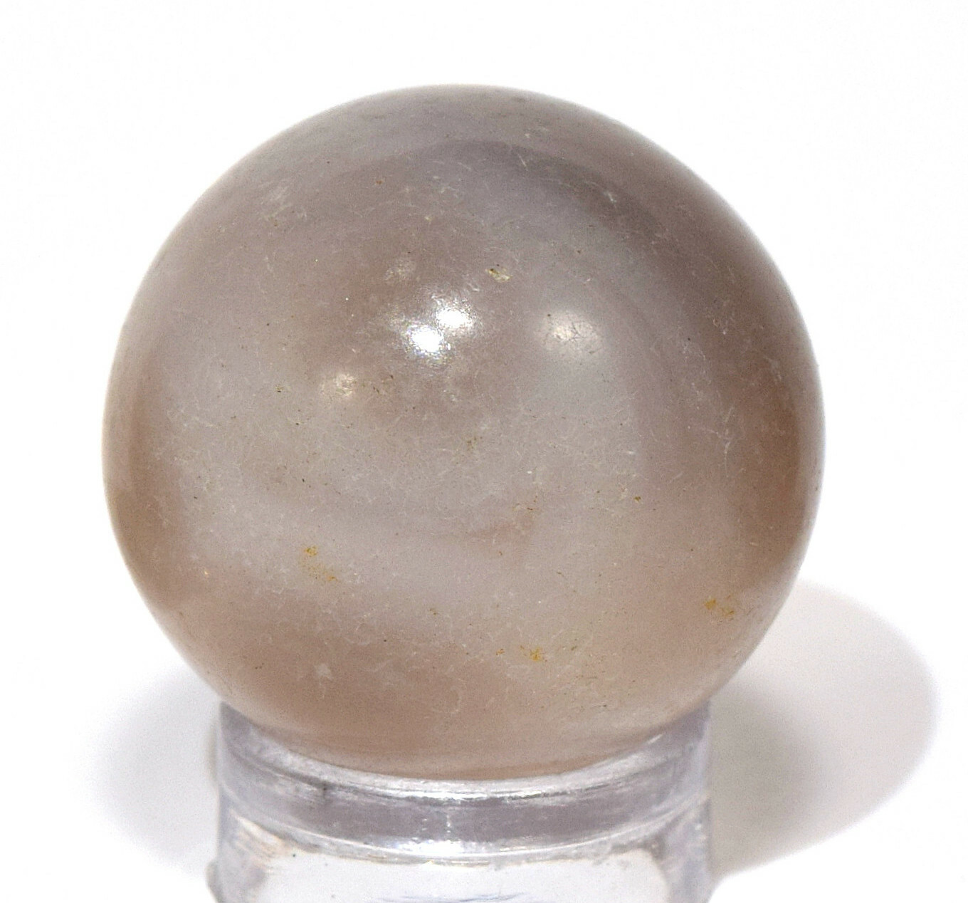 22mm Multicolor Agate Sphere Polished Chalcedony Crystal Mineral Ball China 1PC