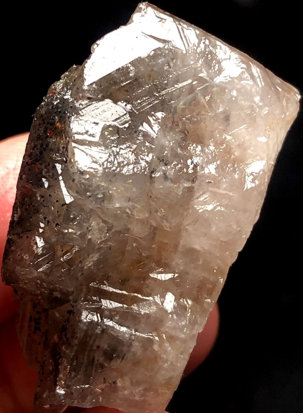 25g Super Seven Skeletal Amethyst Quartz Crystal &Red ball, black ball u215