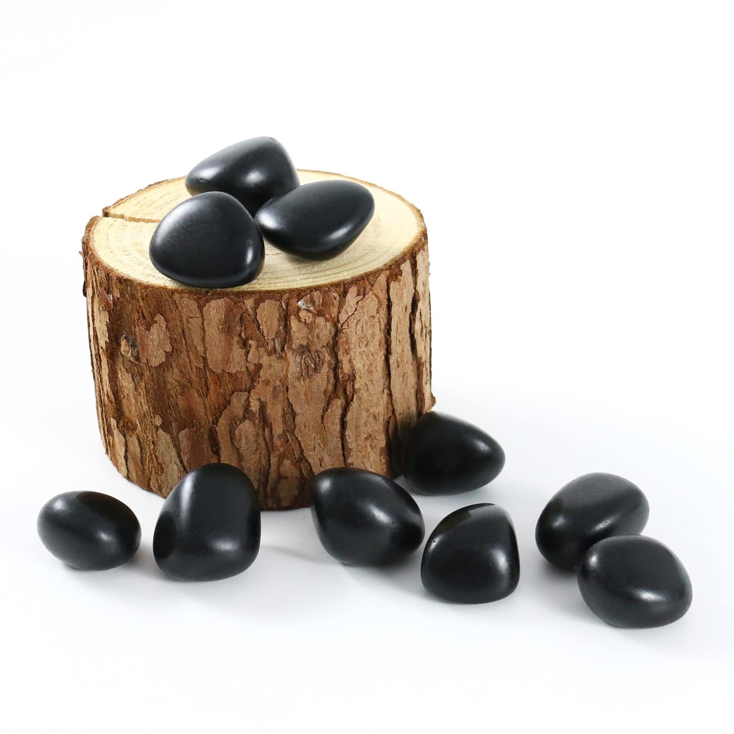 Natural Black Obsidian Crystal Stone for Decoration, Wicca, Witchcraft Supplies