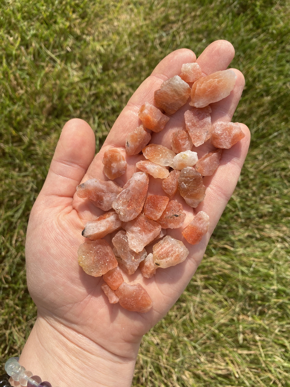 Raw Sunstone Stone – Grade AAA, Natural Sunstone from India