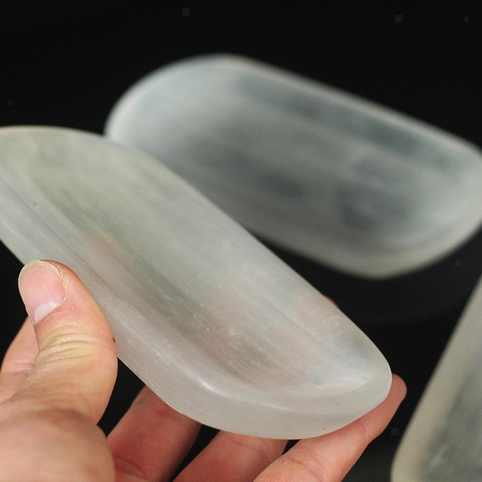 Selenite Crystal Bowl Cleaning Bowl Birthday Gift Centerpiece Table Decoration