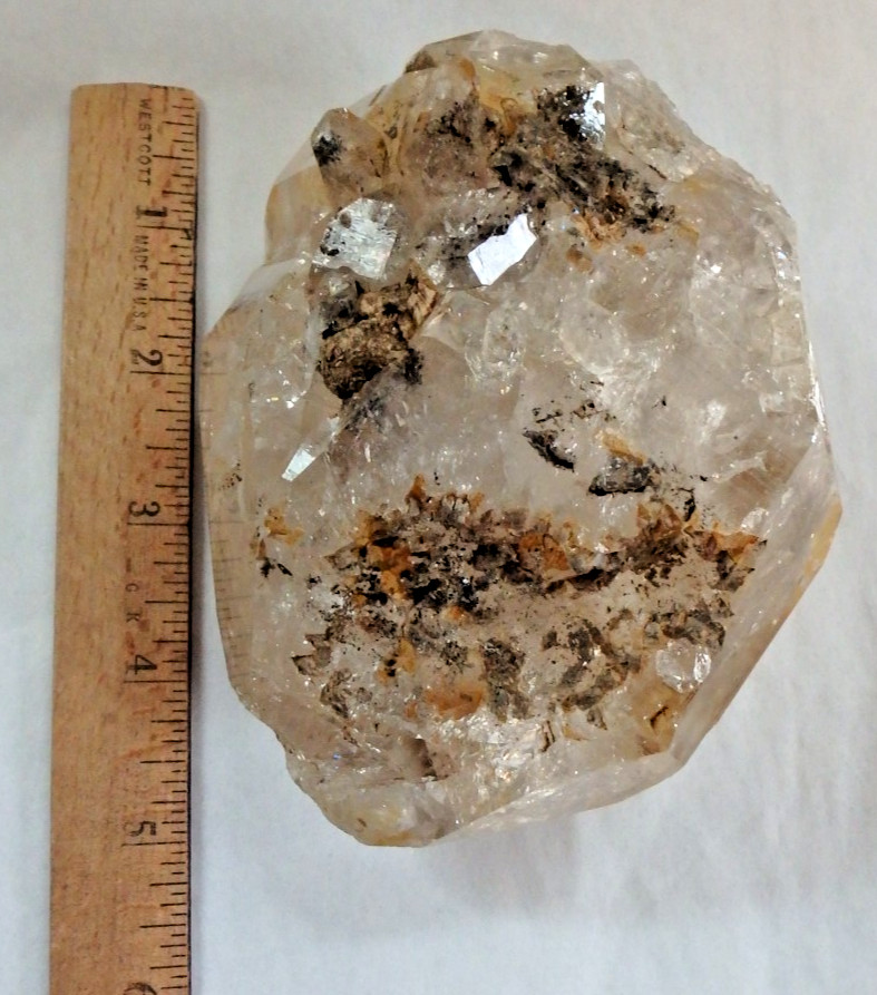Crystal 💎 Huge Herkimer Diamond Full of Rainbows 1 pound 11 ounces Collector