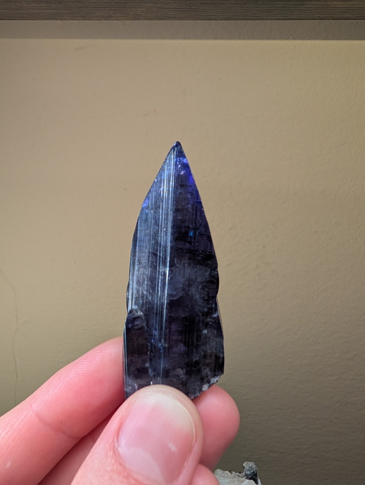 Tanzanite Crystal Specimen – Unheated 35g