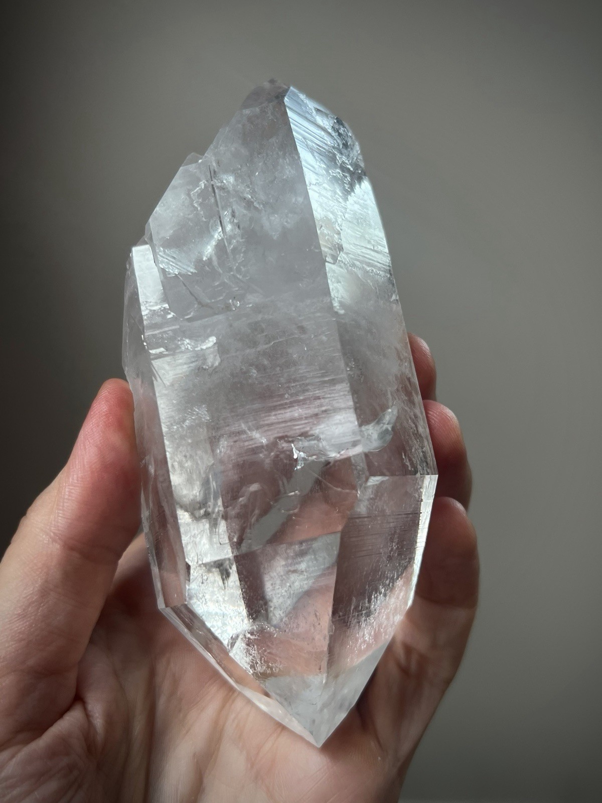 Double Terminated Quartz Crystal Floater Quartz Record Keeper Brazil Quartz