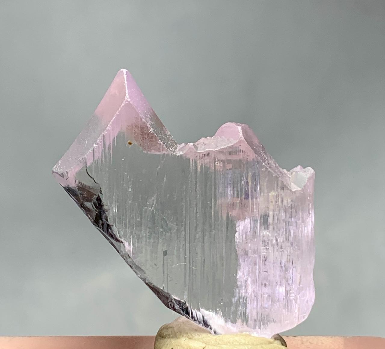 Natural Pink Kunzite Crystal From Afghanistan 46 Carat