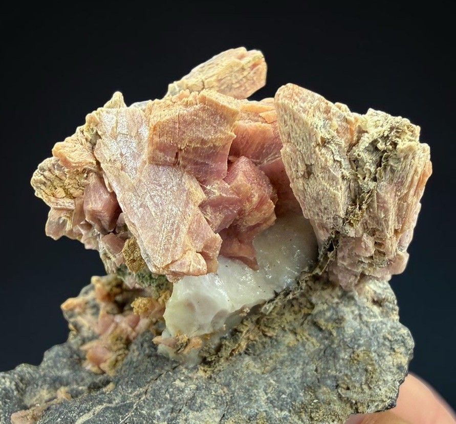 Inesite Crystals : Harstigen Mine . Värmland , Sweden 🇸🇪