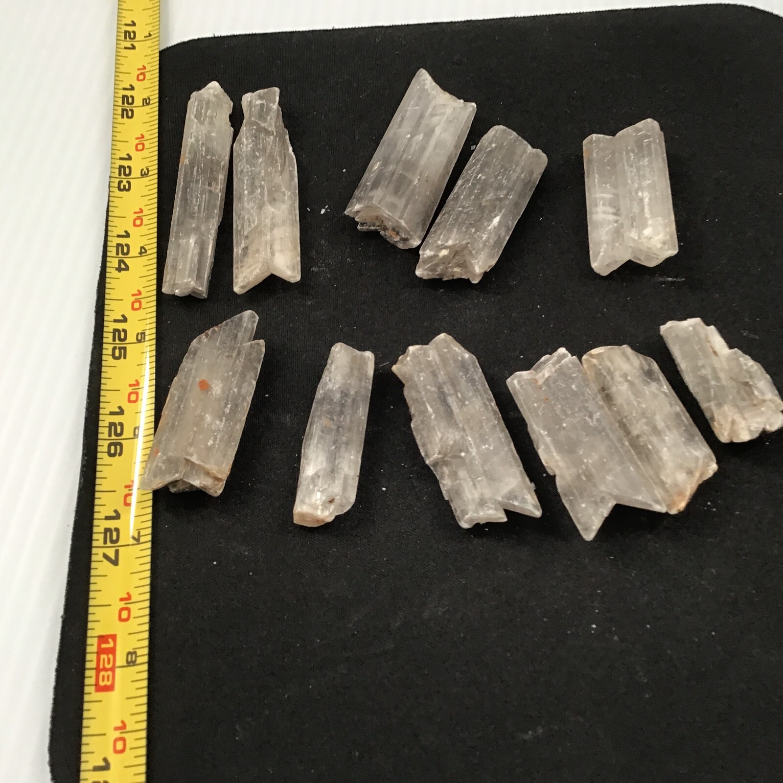 Quartz Crystal sleeved clear/ opaque lot