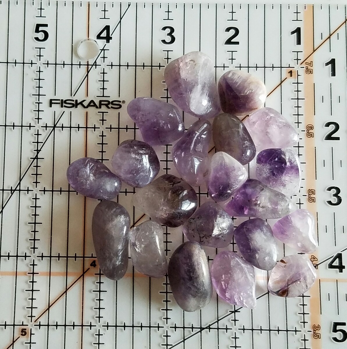 25g Tumbled Maraba Amethyst Gemstone Crystals 2-4 Stones Gem Rock Specimens