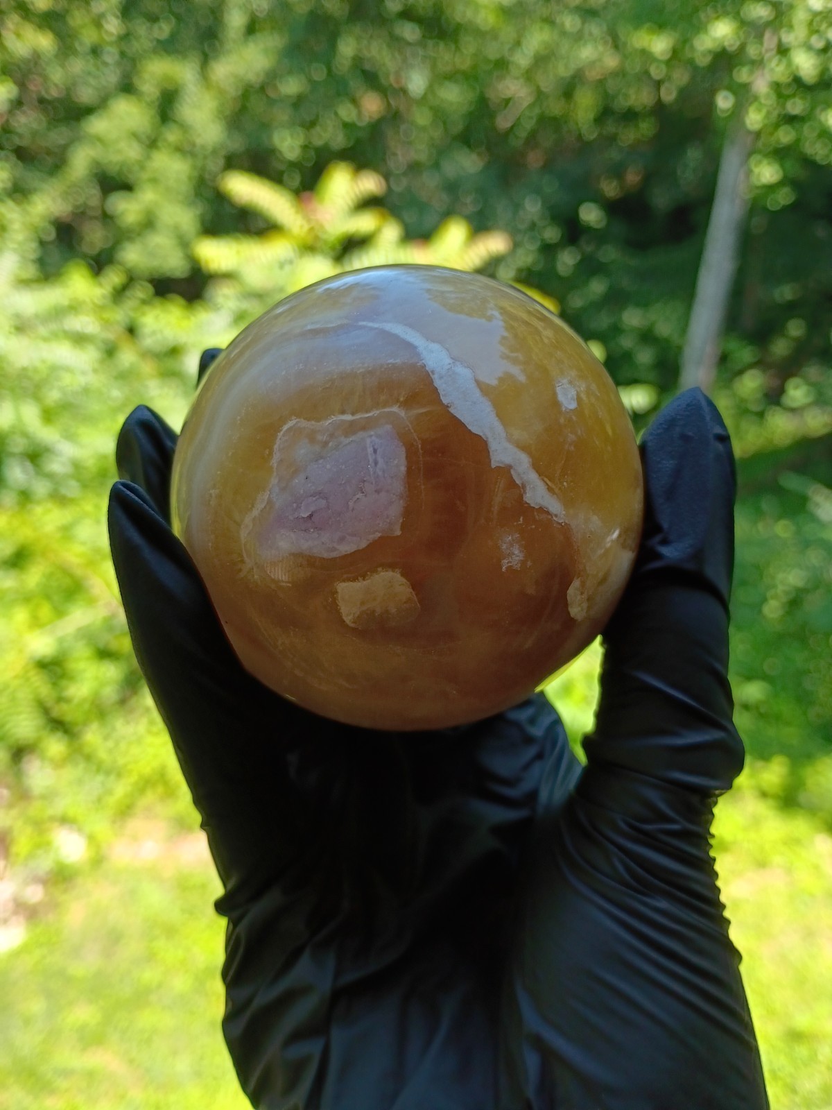 2lbs Golden Healer Crystal Sphere
