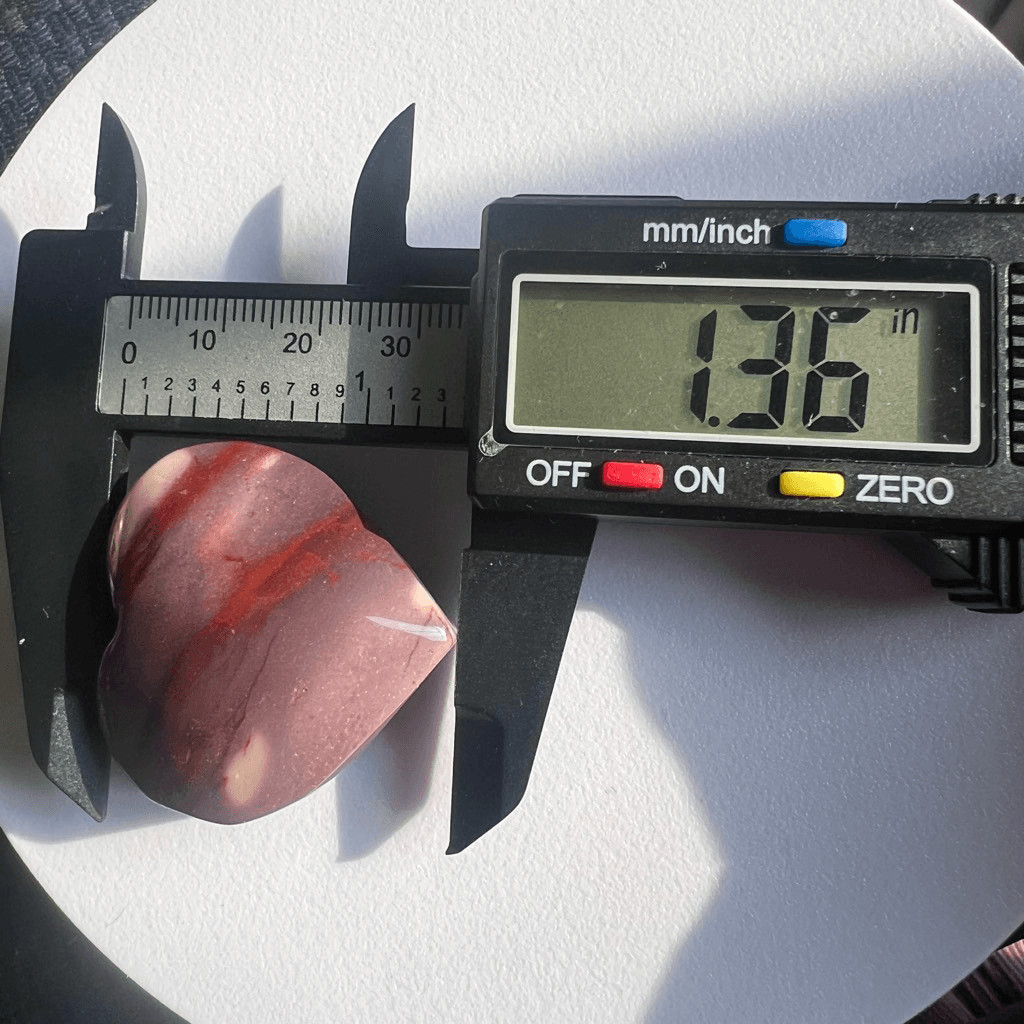 Mookaite Jasper Crystal Heart