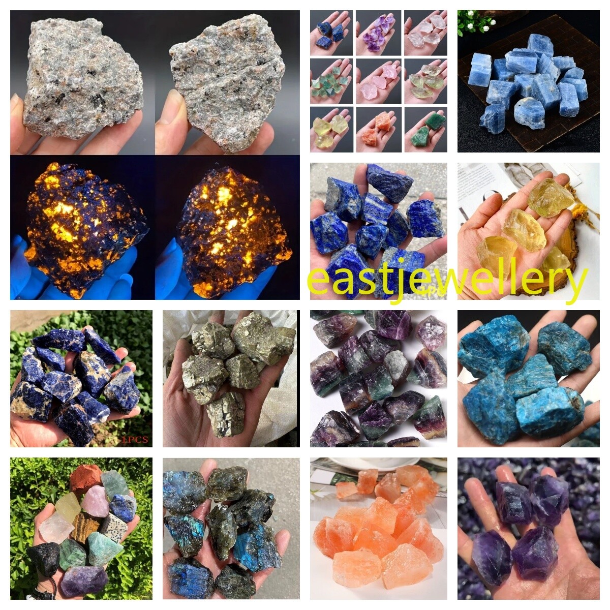 Natural Raw Rough Tumble Fire Rocks Chakra Reiki Healing Mineral Specimens