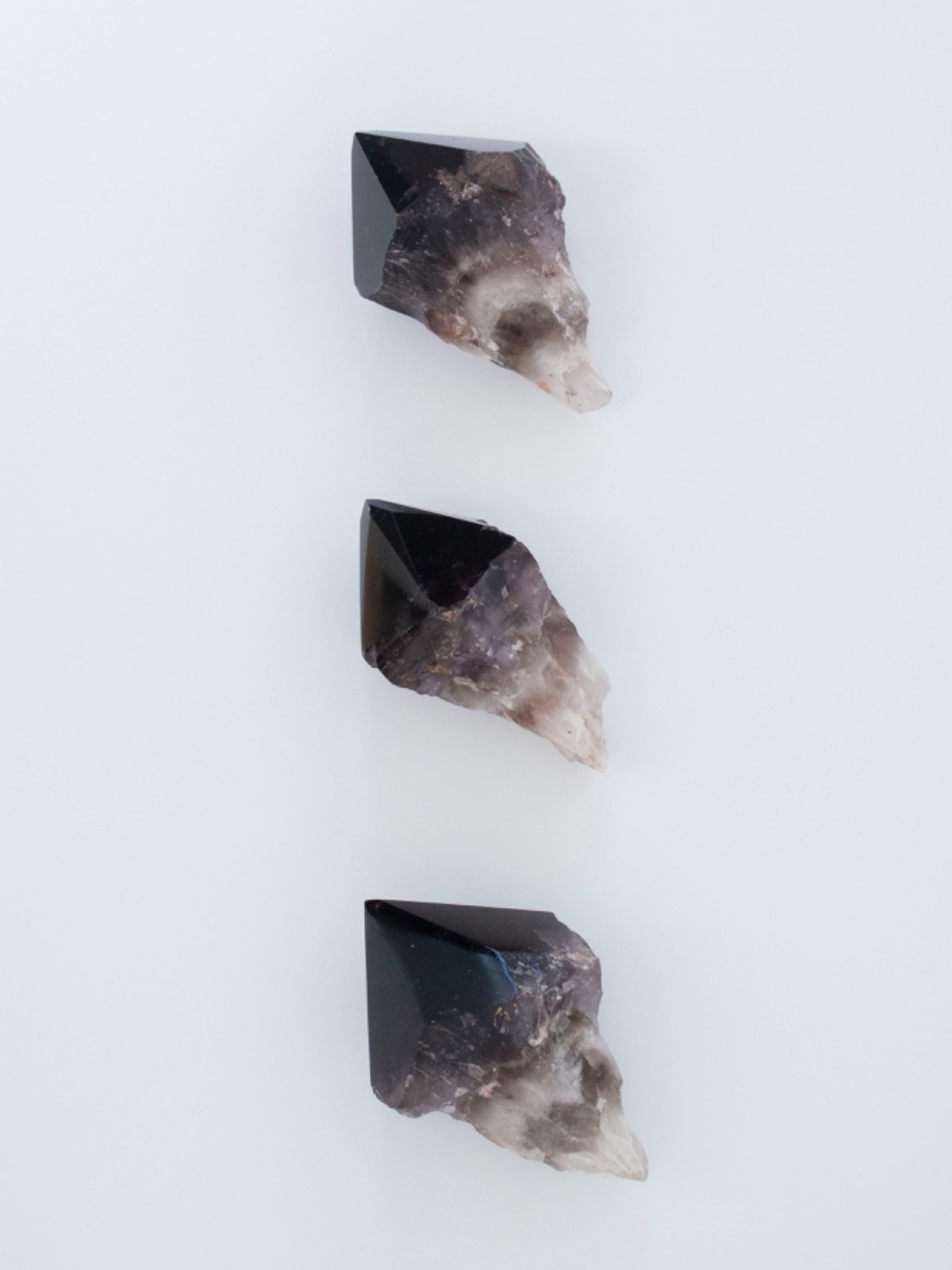 Atomic Amethyst Chunky raw Root w/ Polished Point Trapiche Dragon Tooth Crystal