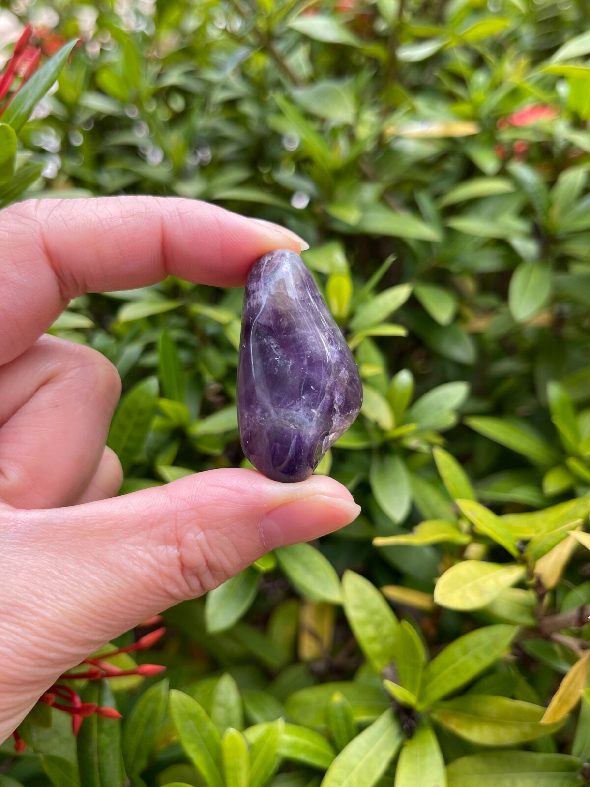 Grade A++ Amethyst Tumbled Stones, 0.75″-1.25″ Purple Amethyst Polished,Bulk Lot