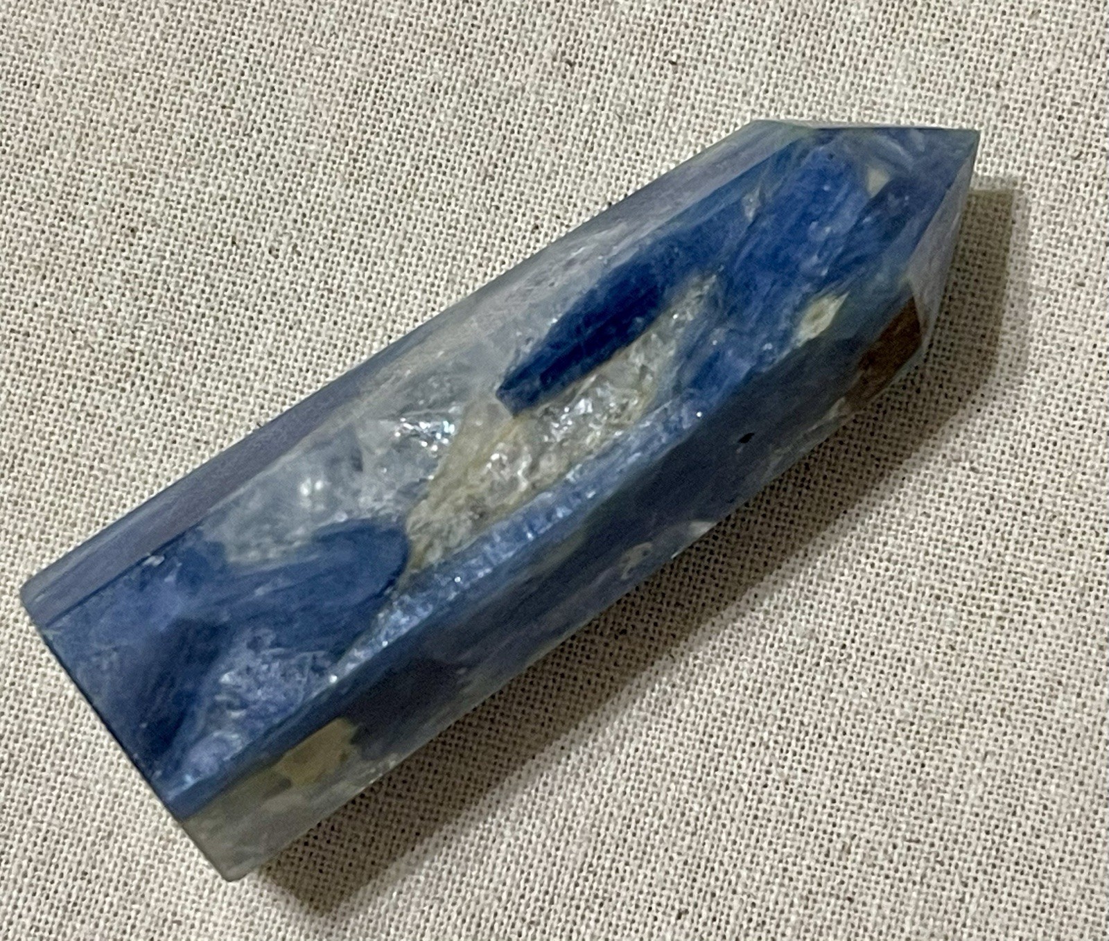 blue kyanite tower