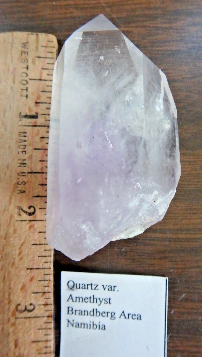 Brandberg Amethyst Quartz – 50g – Goboboseb Mtns, Namibia – Natural Crystal