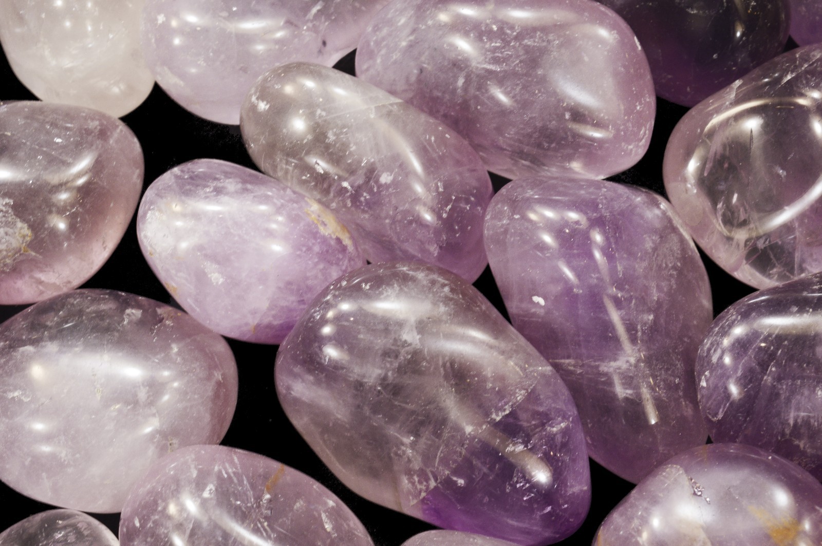 AMETHYST Crystal 2″ 2-4 Oz Tumbled Polished Rock Mineral Specimen Reiki Gemstone